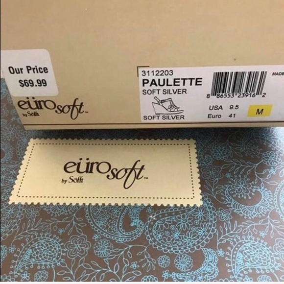 {Euro Softt} Summer Wedges, 9.5 - Picture 3 of 6